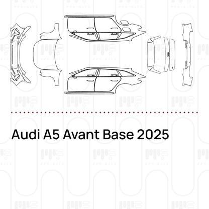PPF prédécoupé Audi A5 Avant Base 2025