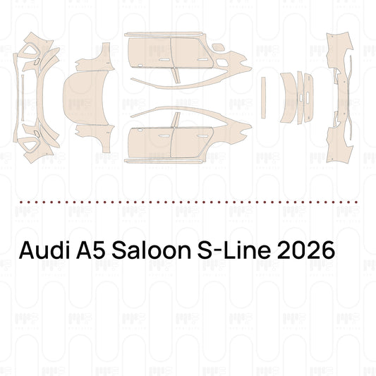 PPF prédécoupé Audi A5 Saloon S-Line 2026