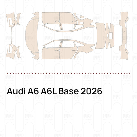 PPF prédécoupé Audi A6 A6L Base 2026