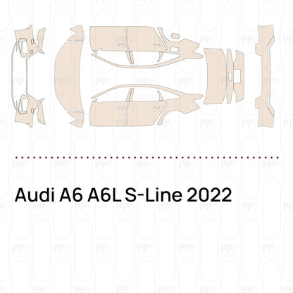 PPF prédécoupé Audi A6 A6L S-Line 2022
