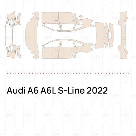 PPF prédécoupé Audi A6 A6L S-Line 2022