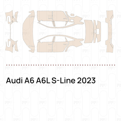 PPF prédécoupé Audi A6 A6L S-Line 2023