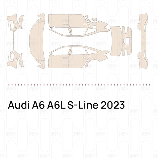 PPF prédécoupé Audi A6 A6L S-Line 2023