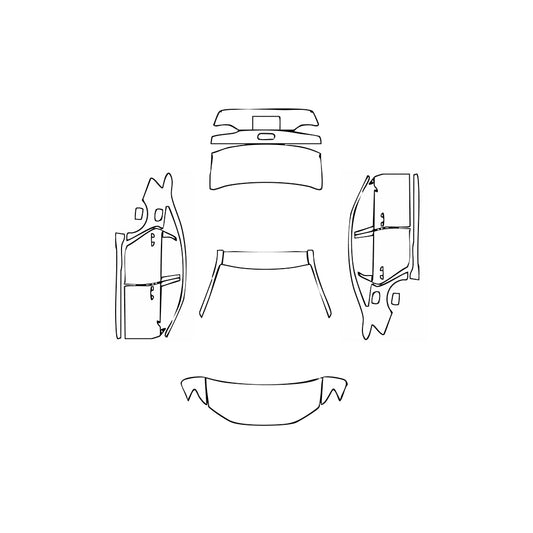 Pre-Cut PPF Audi A6 A6L TFSI e Base 2021 - PPF-Kits