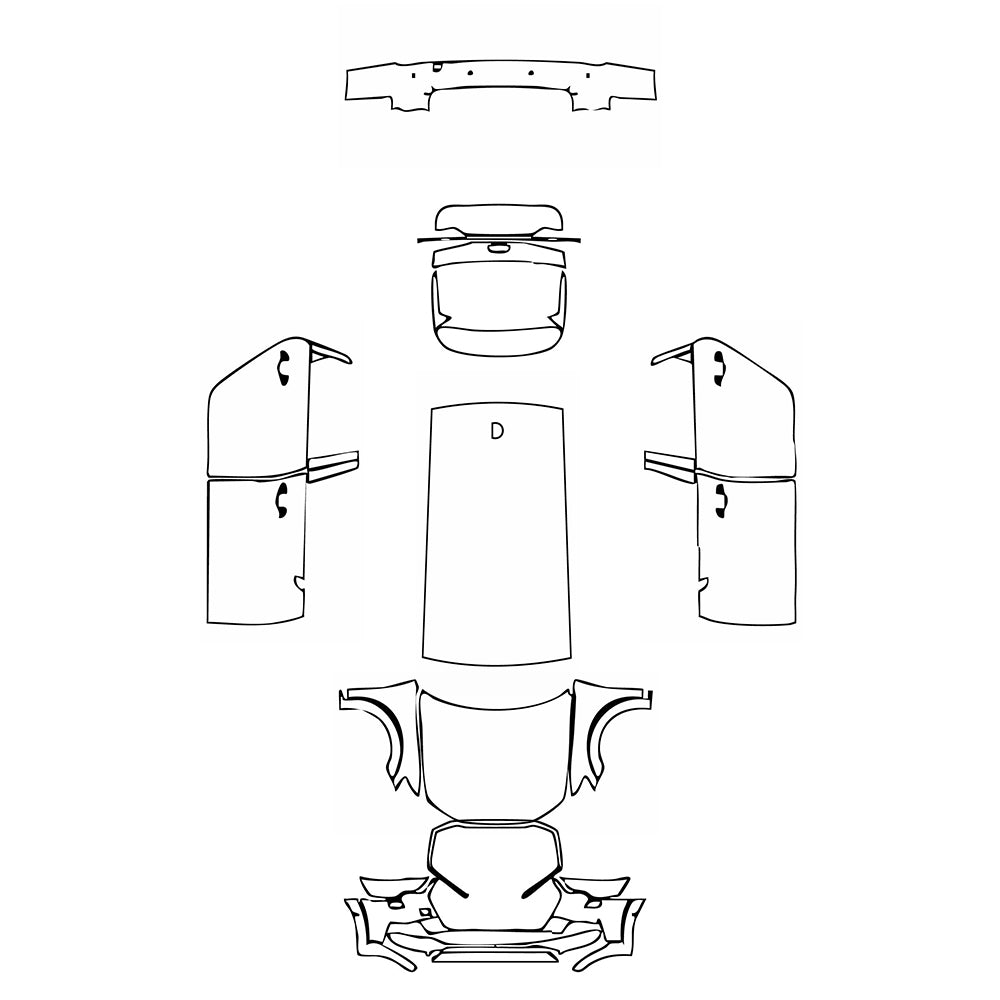 Pre-Cut PPF Audi A6 A6 Allroad 2020 - PPF-Kits