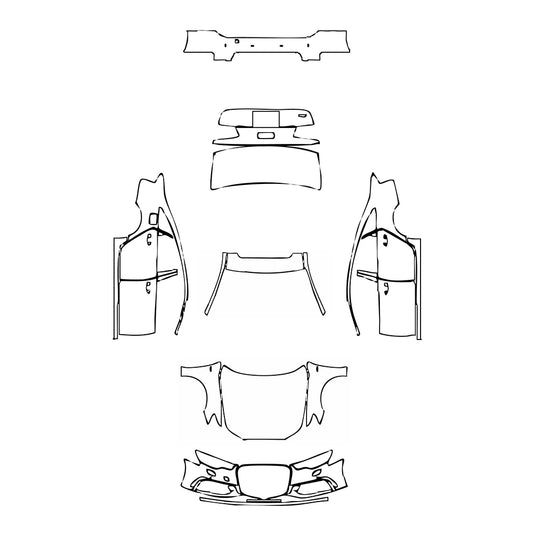 Pre-Cut PPF Audi A6 A6 S-line 2013 - PPF-Kits