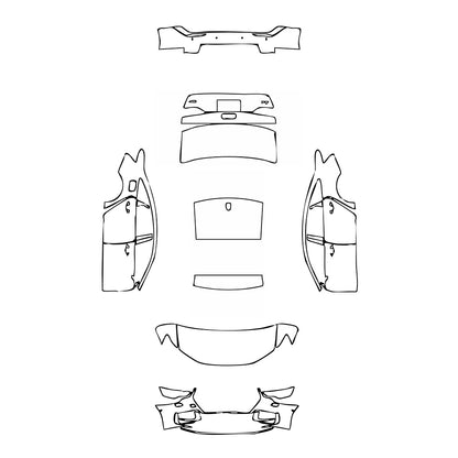 Pre-Cut PPF Audi A6 A6 S-line 2021 - PPF-Kits