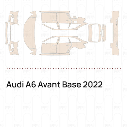 PPF prédécoupé Audi A6 Avant Base 2022