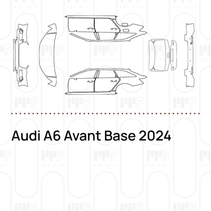 PPF prédécoupé Audi A6 Avant Base 2024