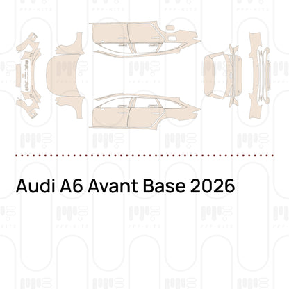 PPF prédécoupé Audi A6 Avant Base 2026