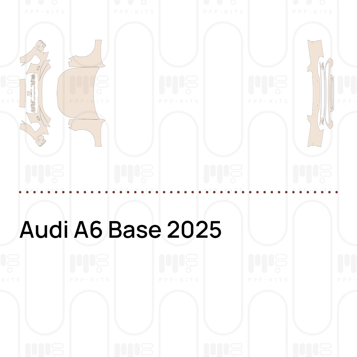 PPF prédécoupé Audi A6 Base 2025