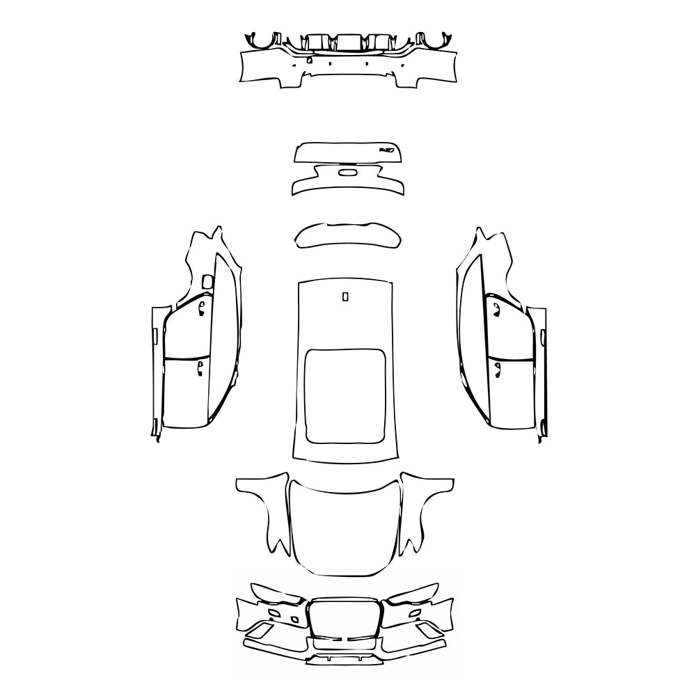 Pre-Cut PPF Audi A6 RS6 Avant 2013 - PPF-Kits