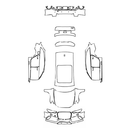 Pre-Cut PPF Audi A6 RS6 Avant 2014 - PPF-Kits