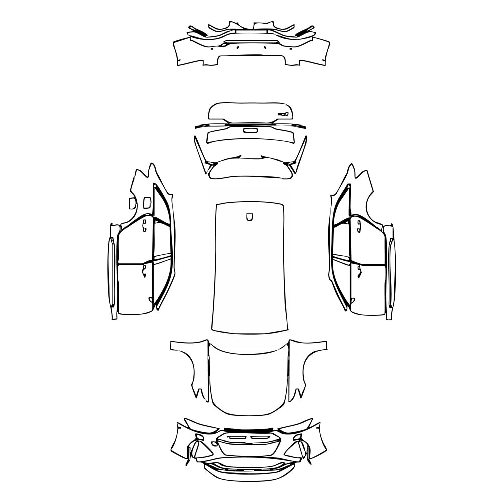 Pre-Cut PPF Audi A6 RS6 Avant 2020 - PPF-Kits