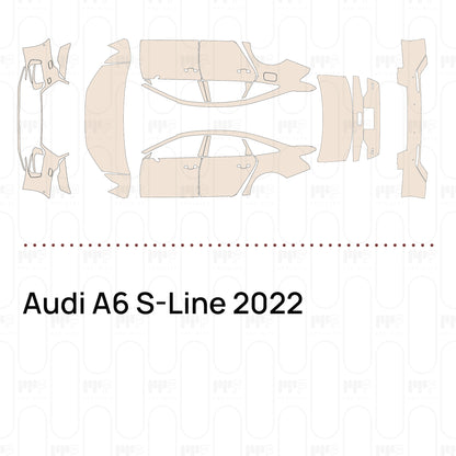 PPF prédécoupé Audi A6 S-Line 2022