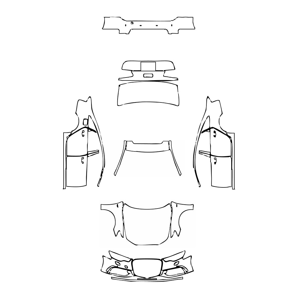 Pre-Cut PPF Audi A6 S6 2012 - PPF-Kits