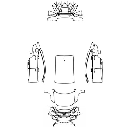 PPF prédécoupé Audi A6 e-tron S6 Sportback e-tron 2025