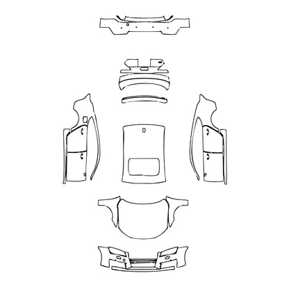 Pre-Cut PPF Audi A7 A7 Sportback Base 2012 - PPF-Kits