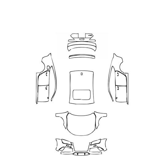 Pre-Cut PPF Audi A7 RS7 Sportback 2014 - PPF-Kits