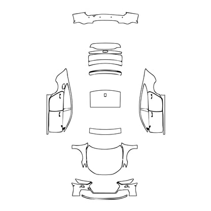 Pre-Cut PPF Audi A7 S7 Sportback 2021 - PPF-Kits