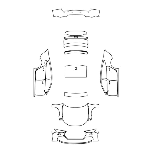 Pre-Cut PPF Audi A7 S7 Sportback 2024 - PPF-Kits