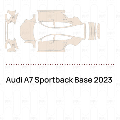 PPF prédécoupé Audi A7 Sportback Base 2023