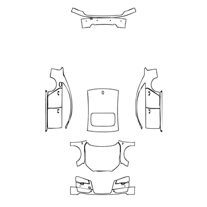 Pre-Cut PPF Audi A8 S8 (for Europe) 2013 - PPF-Kits