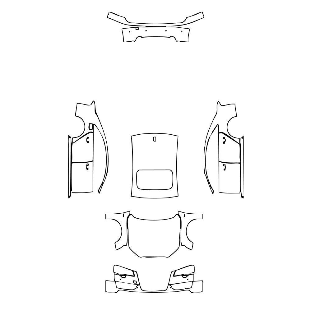 Pre-Cut PPF Audi A8 S8 (for Europe) 2014 - PPF-Kits