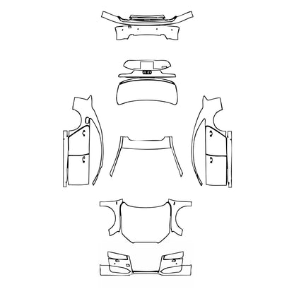 Pre-Cut PPF Audi A8 S8 (for Europe) 2015 - PPF-Kits