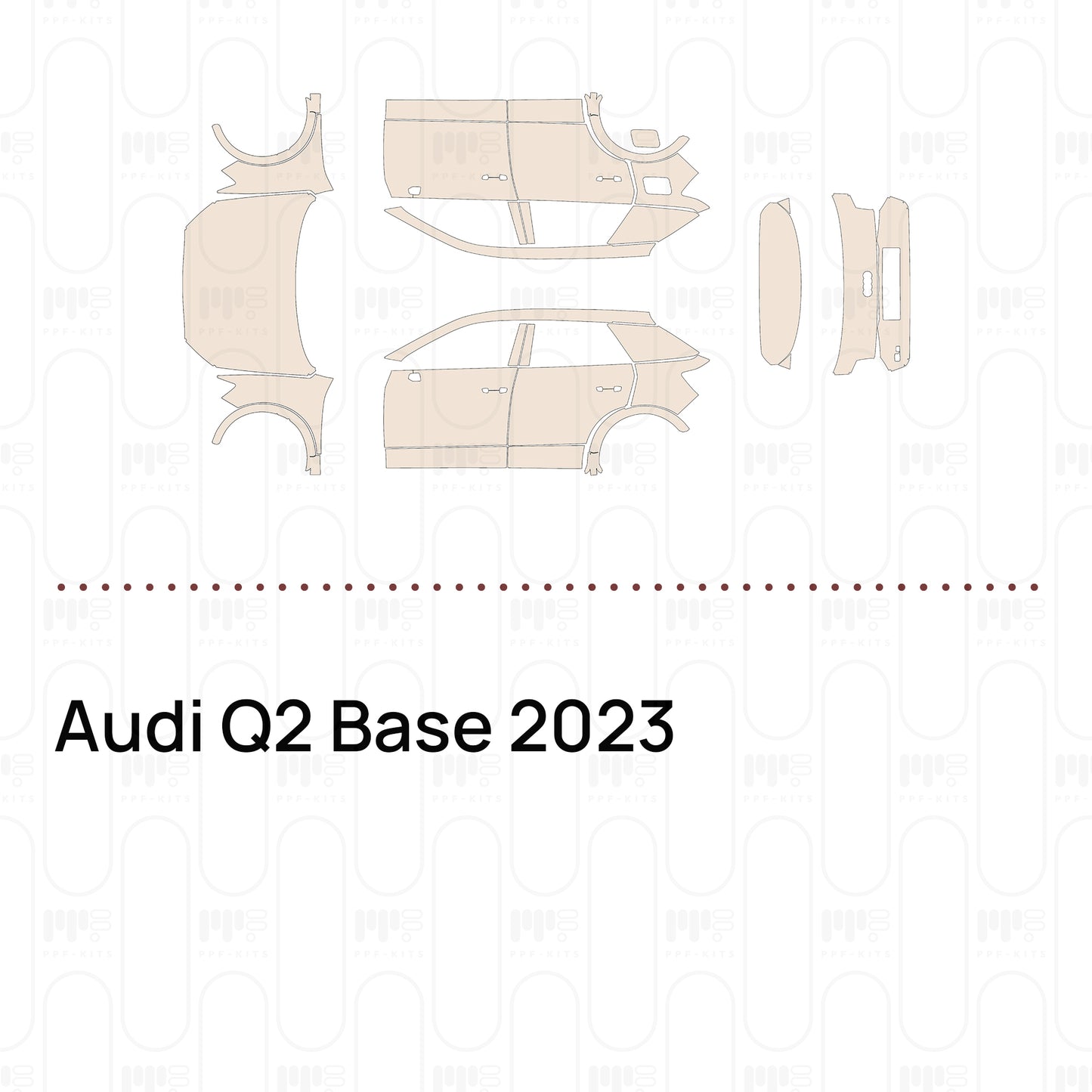 PPF prédécoupé Audi Q2 Base 2023