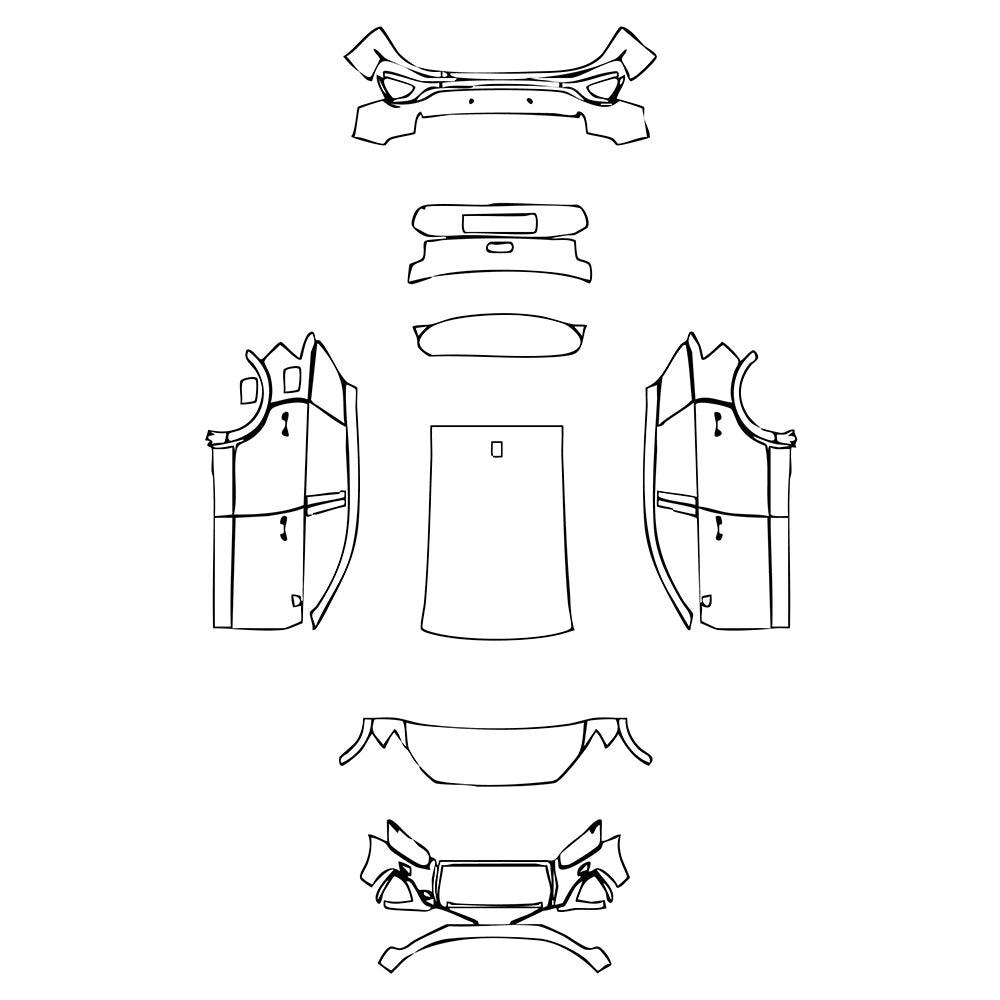 Pre-Cut PPF Audi Q2 Q2 SQ2 2022 - PPF-Kits