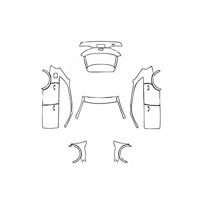 Pre-Cut PPF Audi Q3 SUV Base 2014 - PPF-Kits