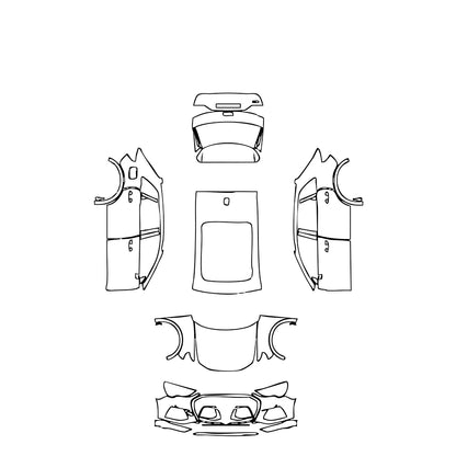 Pre-Cut PPF Audi Q3 SUV Base 2021 - PPF-Kits