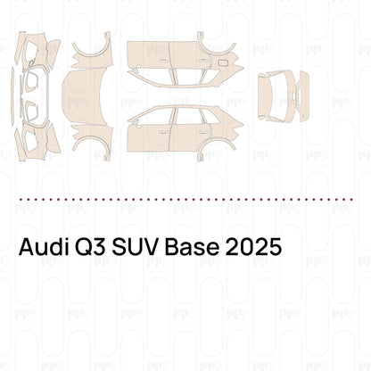 PPF prédécoupé Audi Q3 SUV Base 2025