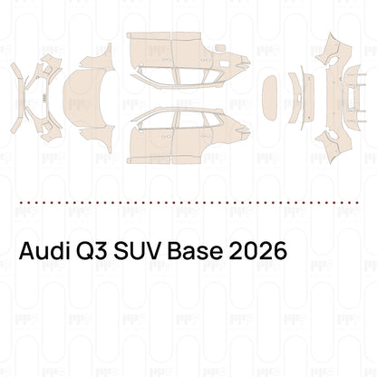 PPF prédécoupé Audi Q3 SUV Base 2026