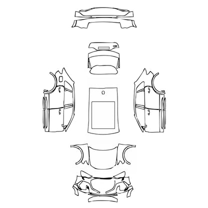 Pre-Cut PPF Audi Q3 SUV RSQ3 2024 - PPF-Kits