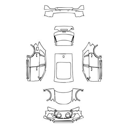 Pre-Cut PPF Audi Q3 SUV S-Line 2021 - PPF-Kits