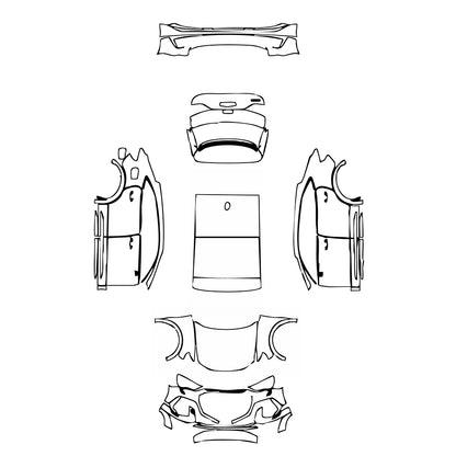 Pre-Cut PPF Audi Q3 Sportback RSQ3 2025 - PPF-Kits