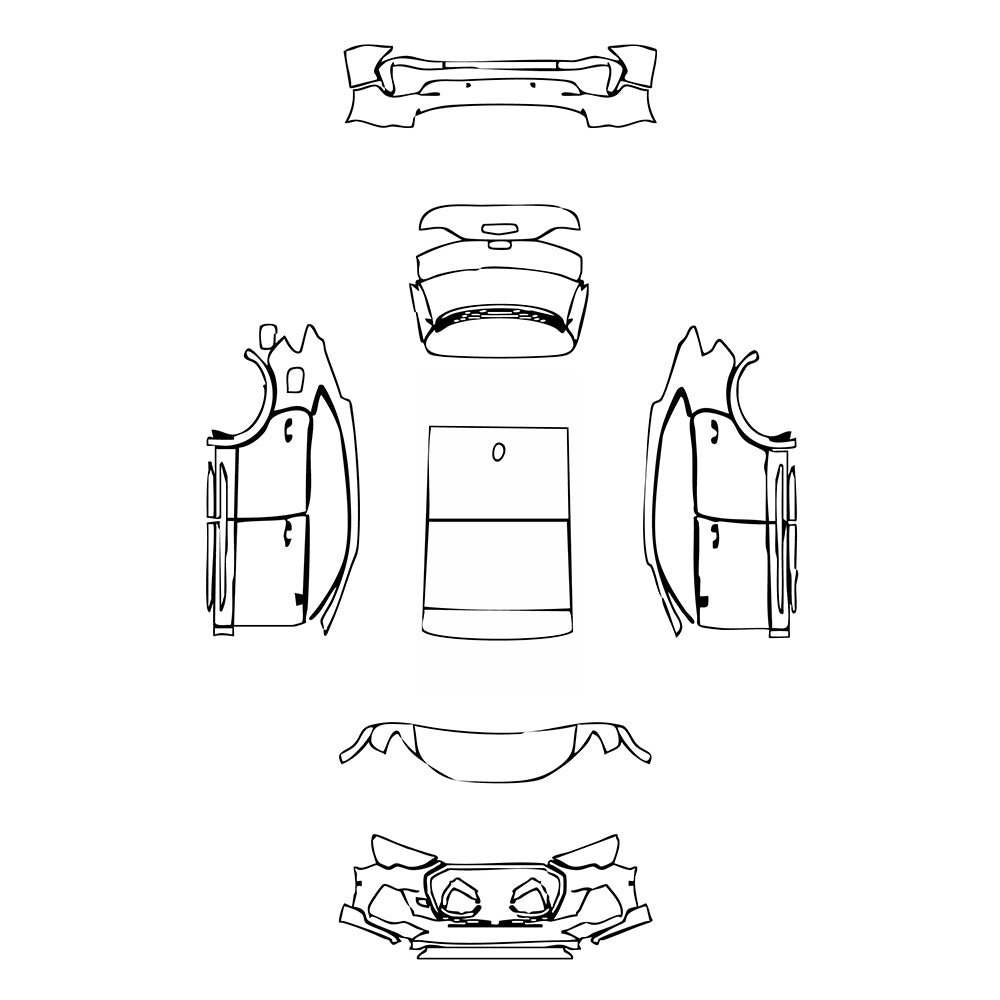 Pre-Cut PPF Audi Q3 Sportback S-line 2023 - PPF-Kits