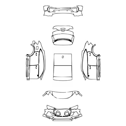 Pre-Cut PPF Audi Q3 Sportback S-line 2023 - PPF-Kits