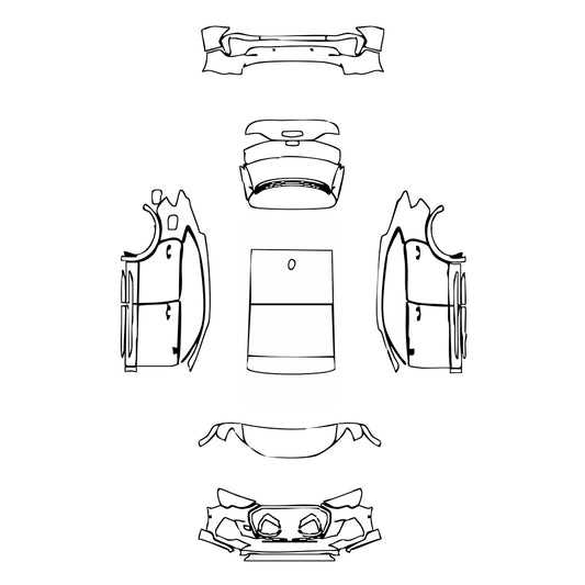 Pre-Cut PPF Audi Q3 Sportback S-line 2024 - PPF-Kits