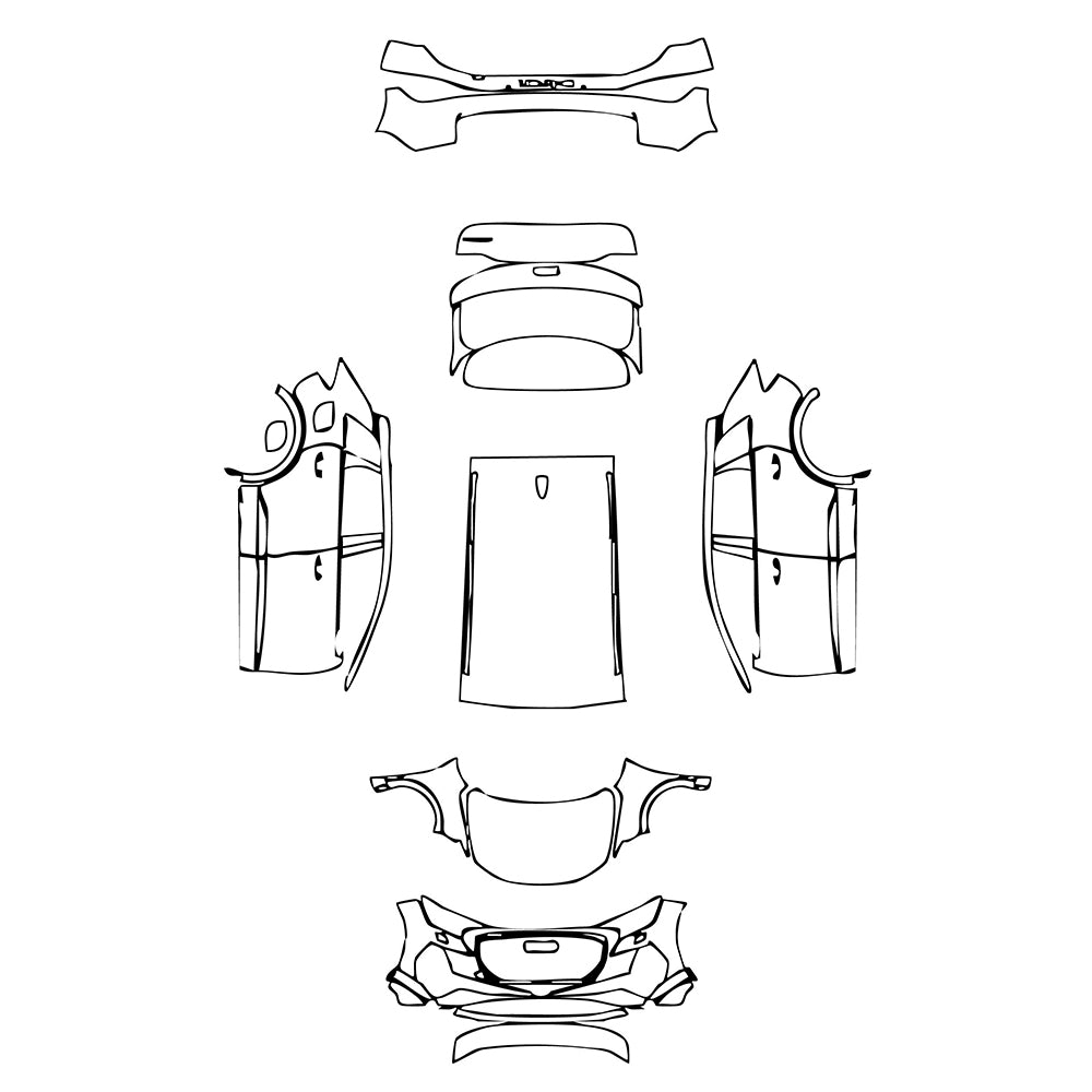Pre-Cut PPF Audi Q4 e-tron SUV Sport 2025 - PPF-Kits