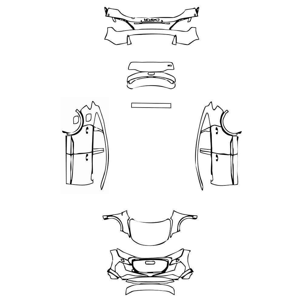 Pre-Cut PPF Audi Q4 e-tron Sportback Sport 2022 - PPF-Kits
