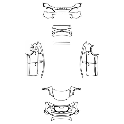 Pre-Cut PPF Audi Q4 e-tron Sportback Sport 2024 - PPF-Kits