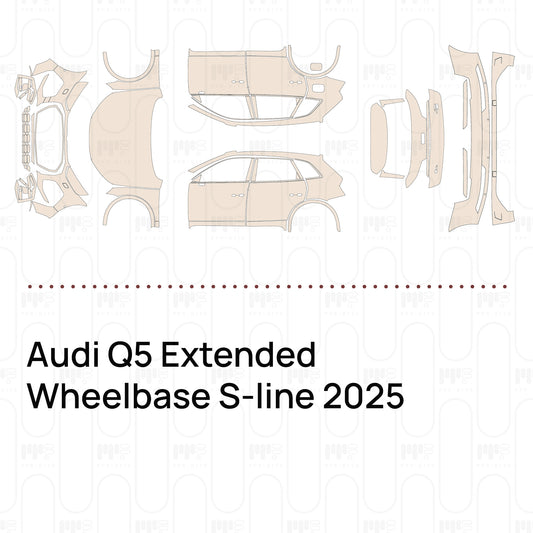 PPF prédécoupé Audi Q5 Extended Wheelbase S-line 2025