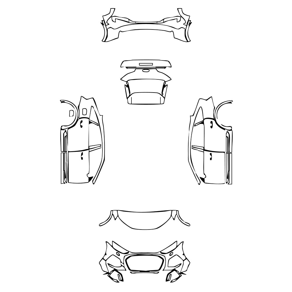 Pre-Cut PPF Audi Q5 Q5L Sportback (Extended Wheelbase) 2023 - PPF-Kits