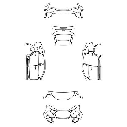 Pre-Cut PPF Audi Q5 Q5L Sportback (Extended Wheelbase) 2024 - PPF-Kits