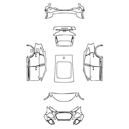 Pre-Cut PPF Audi Q5 Q5 Sportback (Standard Wheelbase) 2024 - PPF-Kits