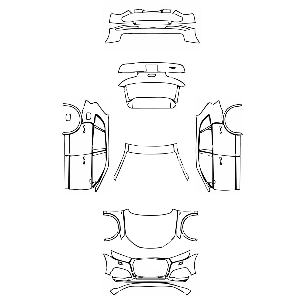 Pre-Cut PPF Audi Q5 SQ5 2018 - PPF-Kits