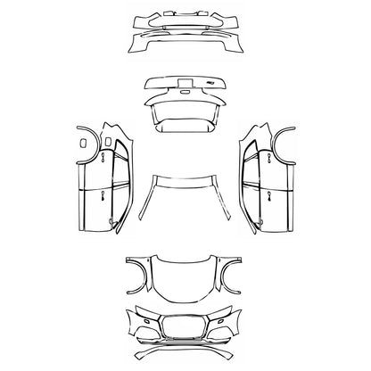 Pre-Cut PPF Audi Q5 SQ5 2018 - PPF-Kits